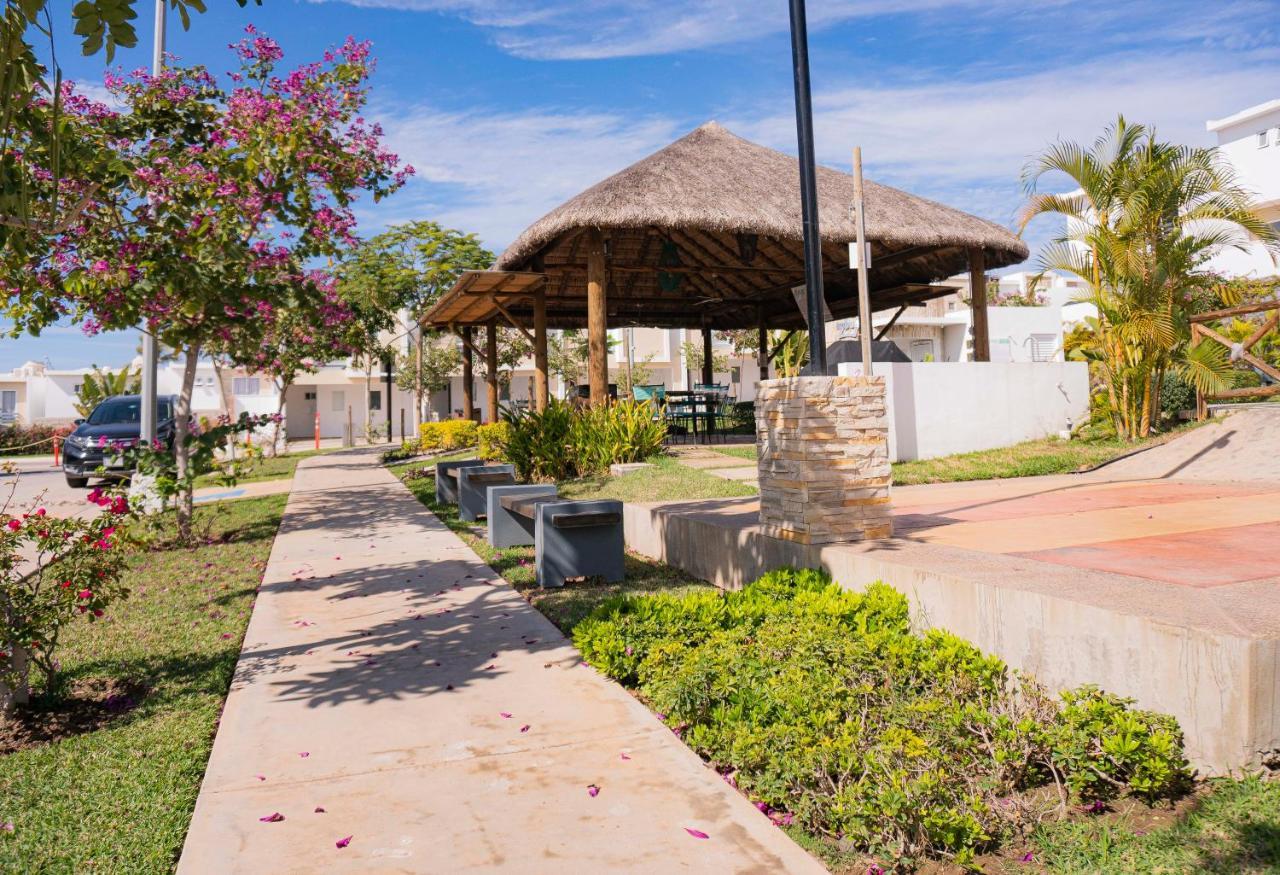 Casa En Privada Frente A La Playa Con Alberca! Villa Mazatlán Exteriör bild
