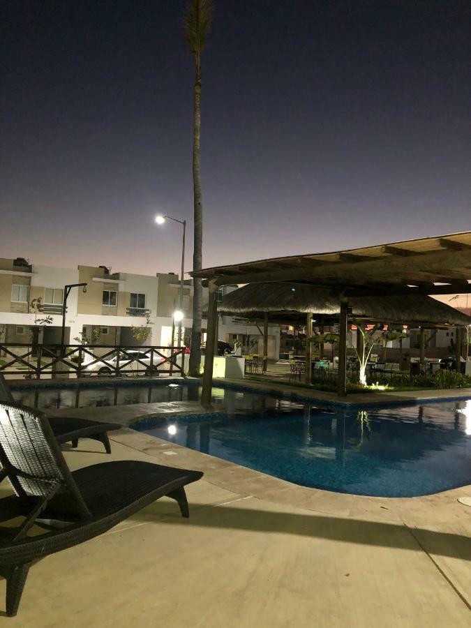 Casa En Privada Frente A La Playa Con Alberca! Villa Mazatlán Exteriör bild